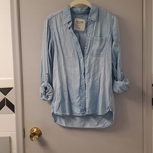 Button Down Jean Shirt